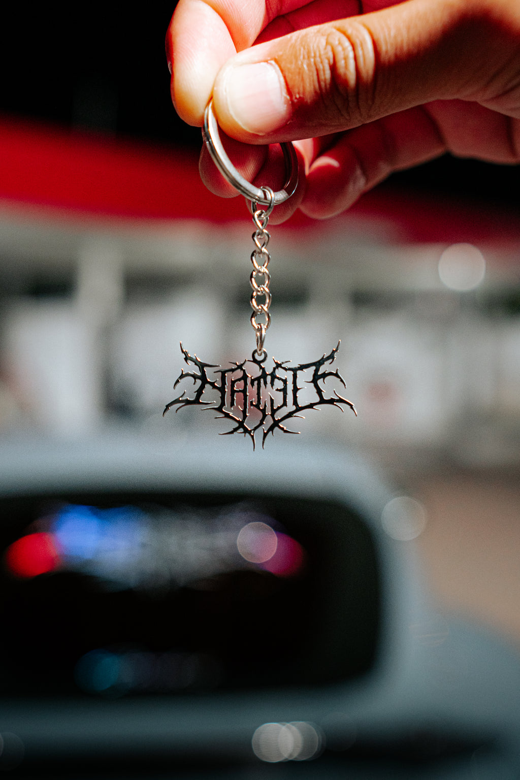 Logo Cut Keychain