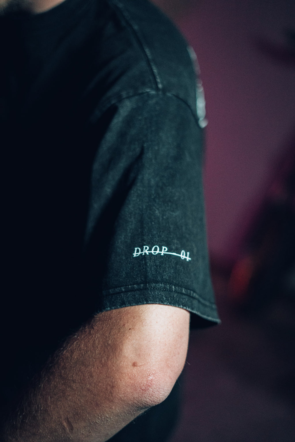 Limited Founders Tee - DROP 01 - Washed black